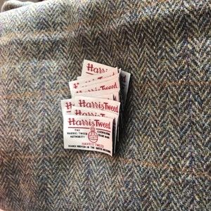 Authentic Harris Tweed woven wool fabric